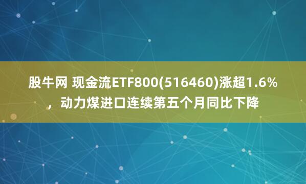 股牛网 现金流ETF800(516460)涨超1.6%，动力煤进口连续第五个月同比下降