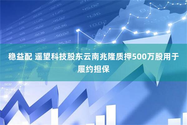 稳益配 遥望科技股东云南兆隆质押500万股用于履约担保