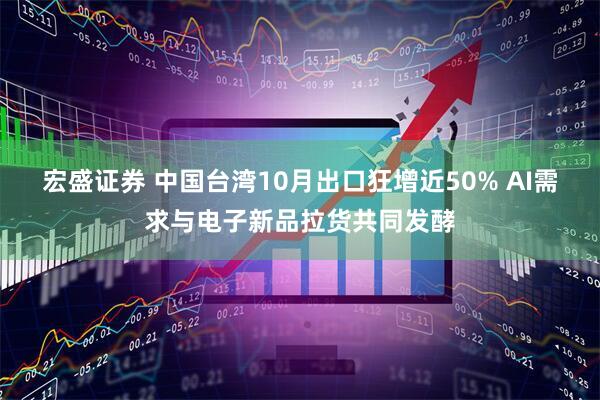 宏盛证券 中国台湾10月出口狂增近50% AI需求与电子新品拉货共同发酵