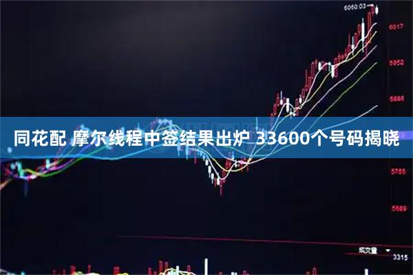 同花配 摩尔线程中签结果出炉 33600个号码揭晓